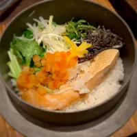 鮭ハラスの炊き込みご飯|みゃ〜・はつさん