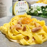 イタリア🇮🇹カルボナーラ🥓🥚🧀