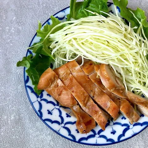 「プラス糀 糀美人 肉用みそ漬けの素」を使ってみたSnapdishの料理・レシピ写真:鶏もも肉のみそ漬けガイヤーン風