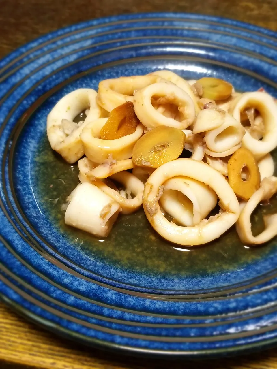 パパ作👨ヤリイカのにんにく醤油炒め|ぱんだのままんさん