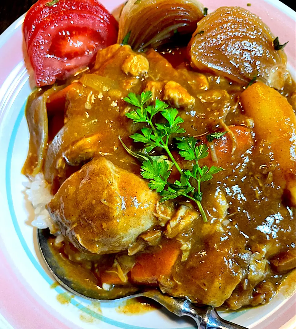 豚スネ肉のポークカレーライス🍛|DKさん