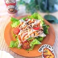 豚しゃぶサラダでYummy！|そらねこさん