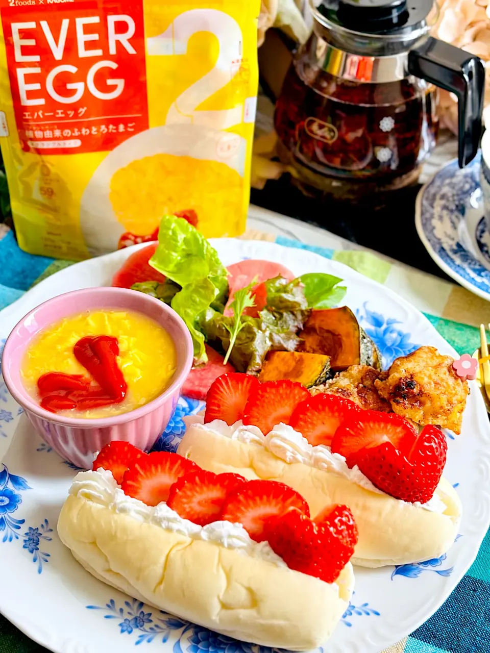 ワンプレート朝ごはんにプラス一品|zuiさん