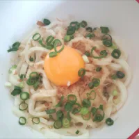 釜玉うどん|るかぱぱさん