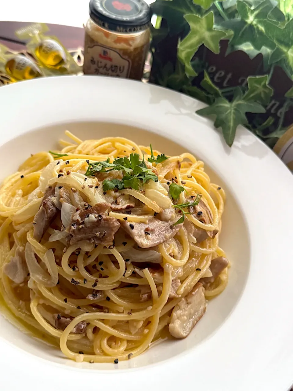 てつやさんの料理 ポルチーニのクリームパスタ|🌺🌺Foodie🌺🌺さん