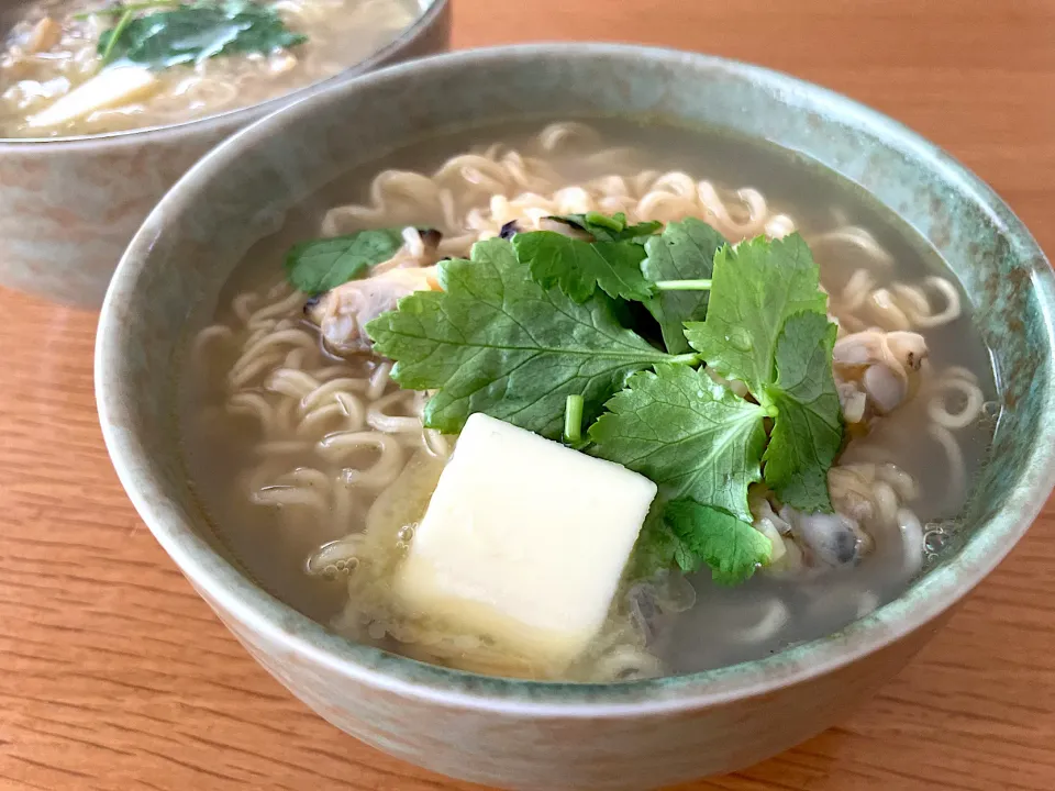 ＊あさり塩バターラーメン🍜☘️＊|＊抹茶＊さん