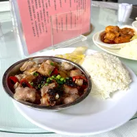 南瓜豉汁蒸排骨飯|skyblueさん