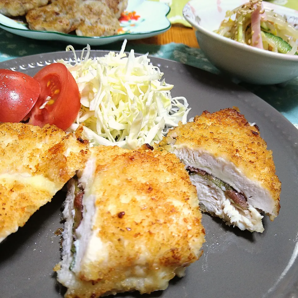 梅しそチーズチキンカツ|とまと🍅さん