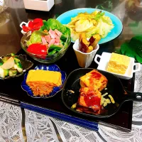 今日のメインは…厚揚げチーズ焼き(yummyガーリック＆ペッパー)| Reikoさん