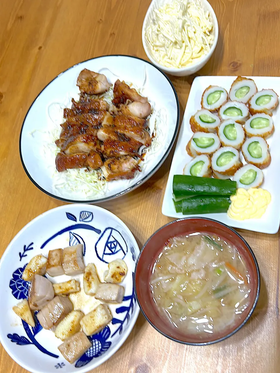今日の晩ごはんです。|地蔵菩薩さん
