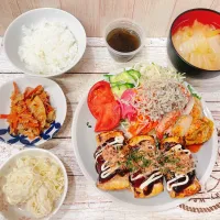 厚揚げの肉巻きお好み焼き風|chou  chouさん