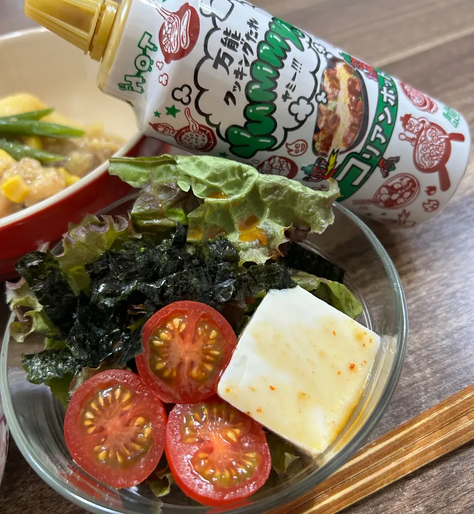 韓国風豆腐サラダ|ゆりちさん