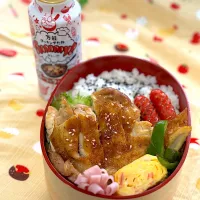 4月28日⚾️チキンステーキ弁当|ponchanさん