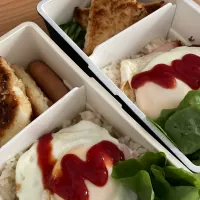 今日の弁当2人分|NBNさん