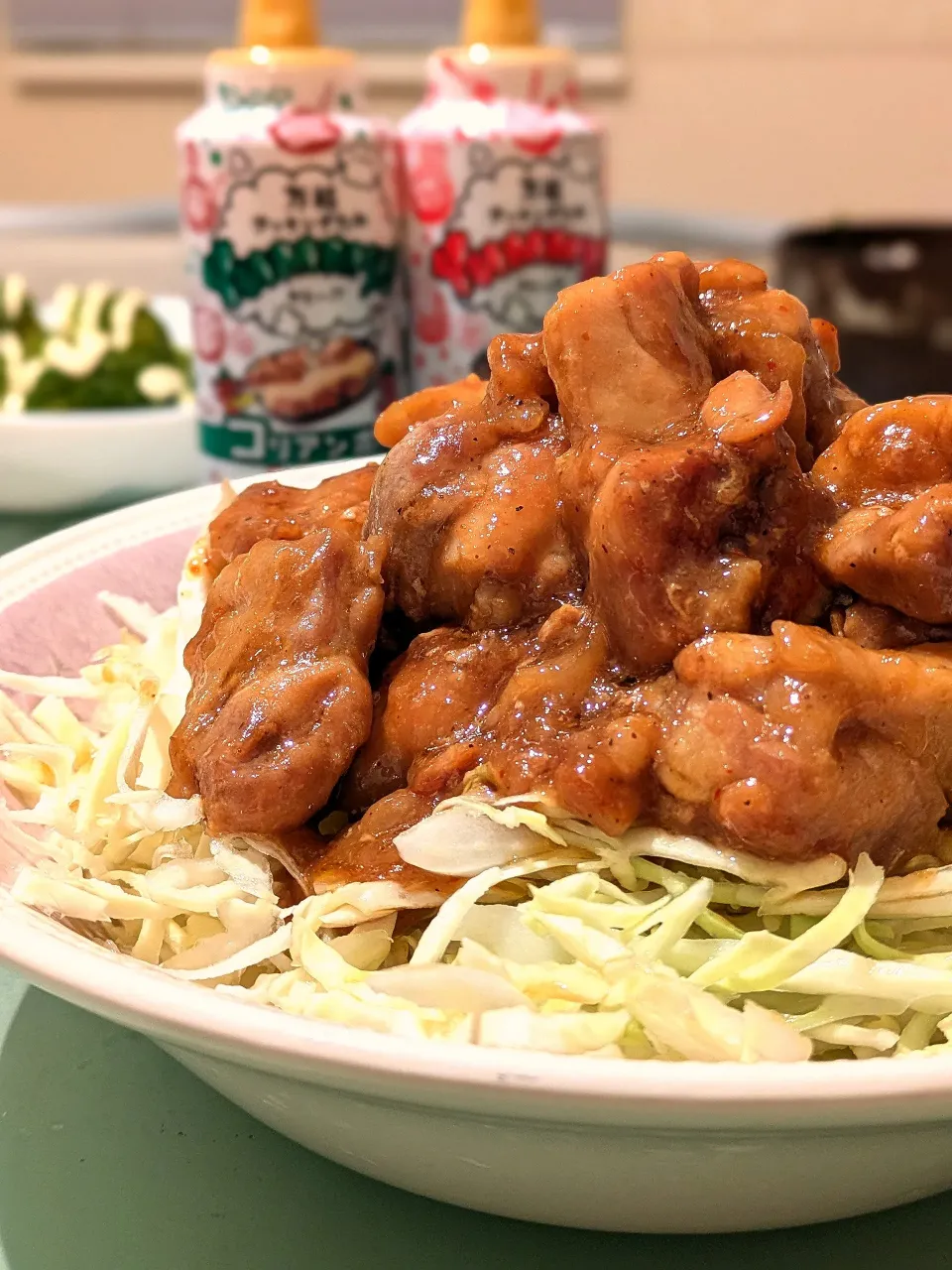 鶏もも肉にヤミーダブル😁|かずにゃさん