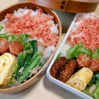 2025/04/28夫と息子のお弁当|まるならさん