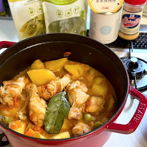 「ミニエクストラバージン　オリーブオイル」を使ってみたSnapdishの料理・レシピ写真:『世界の食卓探検隊』鶏手羽元のカッチャトーラ🇮🇹