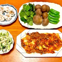 キムチ炒め&焼売|マイさん