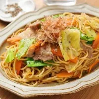 醤湯牛だし焼きそば|ヤマサ醤油公式アカウントさん