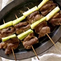ねぎラム串　醤湯牛だしスパイシー味|ヤマサ醤油公式アカウントさん