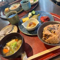 寝かせ玄米定食|みぃさん