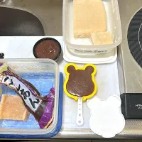 甘酒アップルこし餡でアイスクリームを作る。|ひらけごま@たかさん