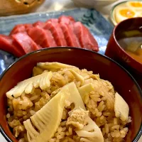 たけのこご飯|もちまるさん