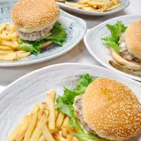 お家でバーガー🍔|sachie.16さん
