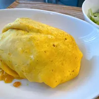 大盛りオムライス|パパ手料理さん
