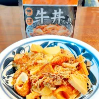 筍と糸蒟蒻の吉野家炒め煮|しえりママさん