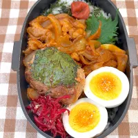 0429 豚コマのポークチャップ　男子高校生弁当|Riieeさん