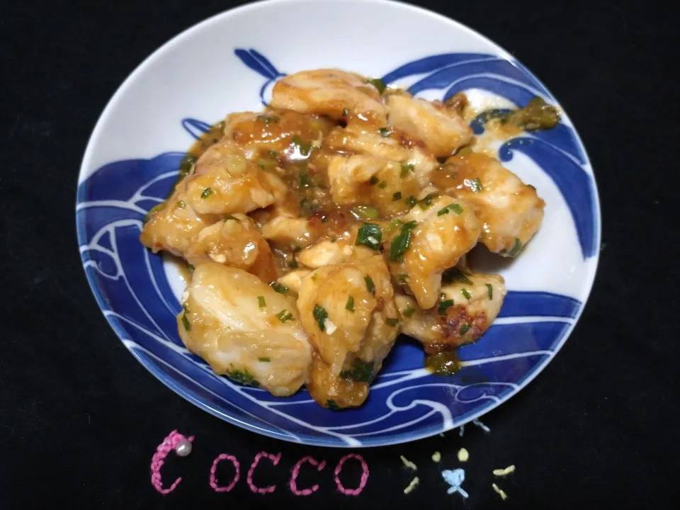 鶏むね肉のピリ辛味噌󠄀炒め✨|cocco+さん