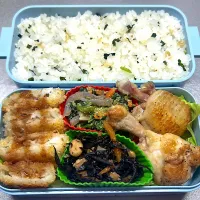 男子高校生弁当(弁当いらない日だと気付きデザート無し)|ゆきさん