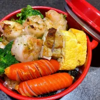 ガーリックシュリンプ弁当🍱|Sugarさん