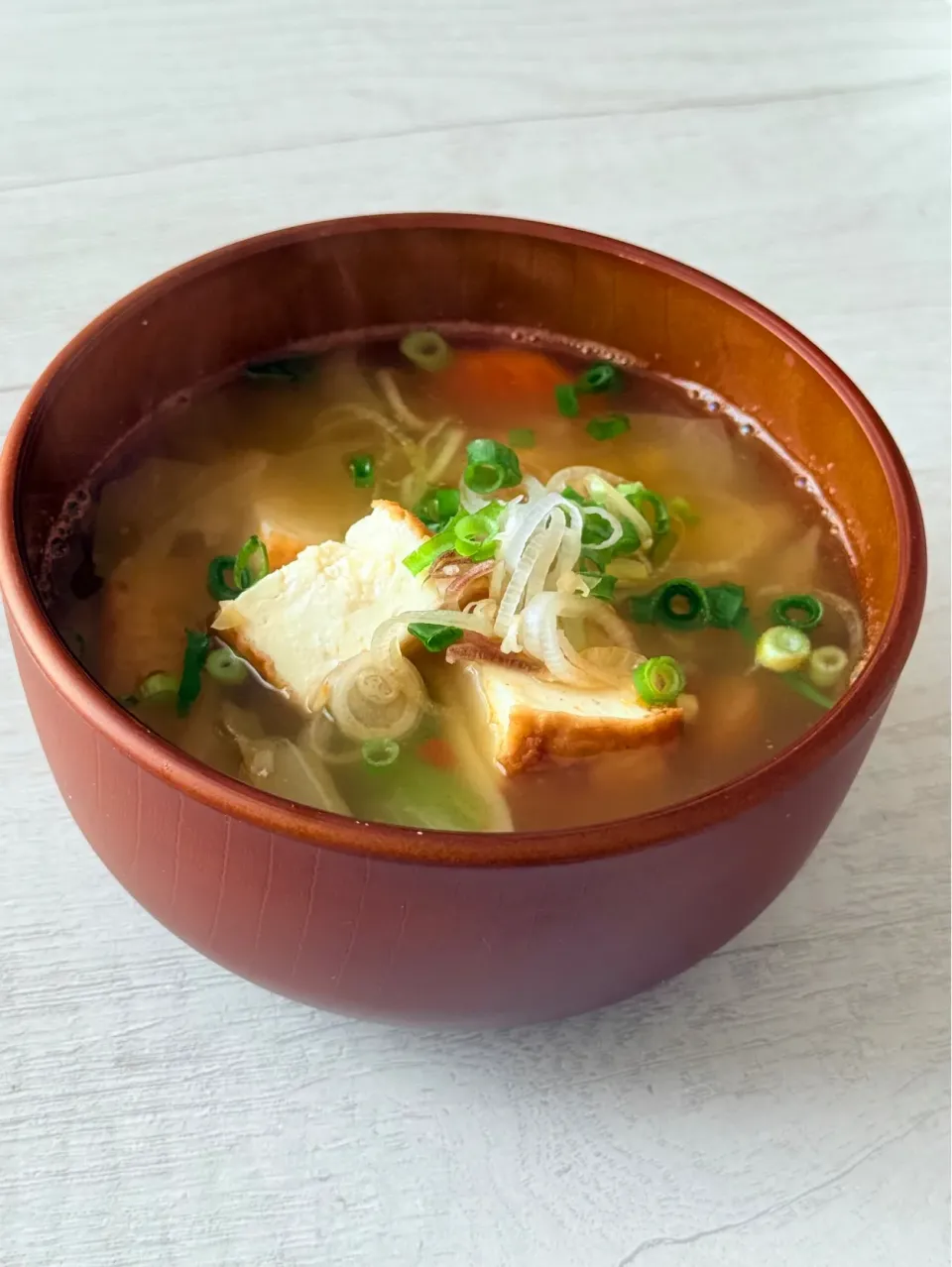 ②檜原村の厚揚げあったかお汁|tap.rinさん