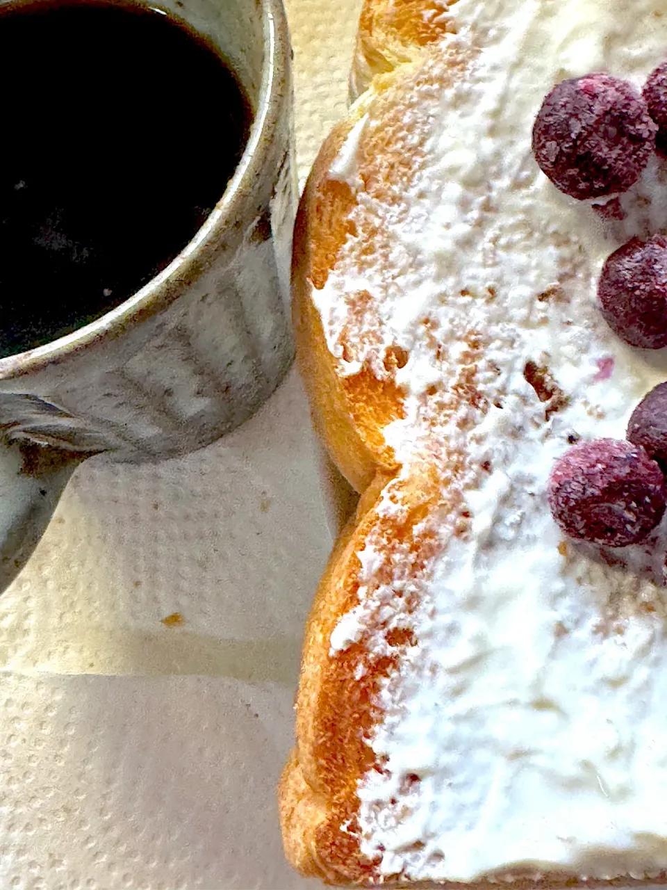 自家製クリチを使ったトースト(^_^)v|🐧ペンギン2さん