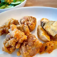 鶏唐揚げと鰤のフライフィッシュ|パパ手料理さん