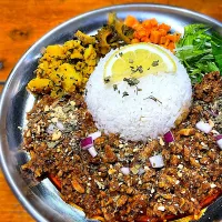 粗挽きポークとヤゲン軟骨のキーマカレー|kenshiさん