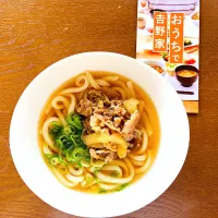 おうちで吉野家の牛丼うどん|＆kitchenさん
