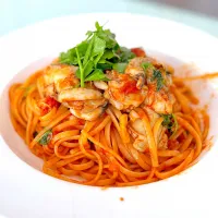 牡蠣のスパゲッティ
