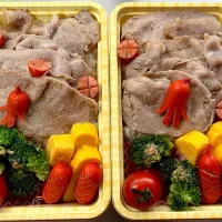 生姜焼き弁当|水無月さん