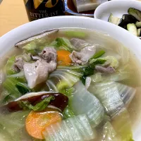 単身赴任中の男飯(八宝菜)|おおもりの星さん