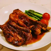 炊飯器でやわらか！スペアリブのマーマレード煮