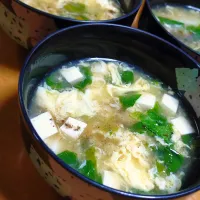 トック入り酸辣湯スープ| はるみさん