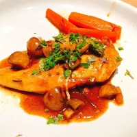 鶏むね肉のソテー|としさん