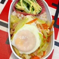 2025/4/28娘の弁当|なかみほさん