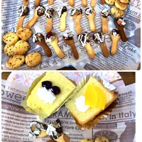 シフォンケーキと米粉クッキー|🍊🍒ユッキー🎂🍞🍲さん