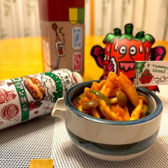 Snapdishの人気料理写真:割ぼし大根でナポリタン