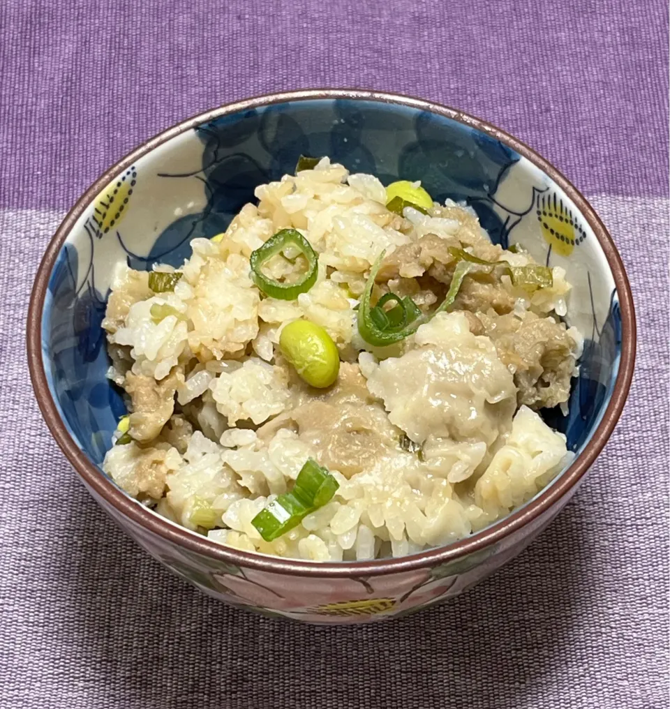 シュウマイの炊き込みご飯|マシュマロールさん
