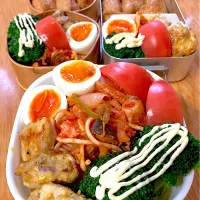 家族お弁当🍱ლ(´ڡ`ლ)❤️|ふみぃさん